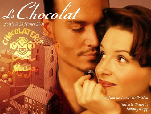 শকোলা (Chocolat), (২০০০)চকোলেটের অমোঘ হাতছানি বনাম লেন্টের সংযমের দোটানায় ছায়া সুনিবিড় ফরাসি গ্রাম। মাঝে পসরা সাজিয়ে দমকা হাওয়ার মতো বানজারা রু-এর আগমন। ভ্যান গগের স্টারি নাইটের মতো অপূর্ব সিনেমা। অস্কার দৌড়ে গ্ল্যাডিয়েটরের শৌর্যের কাছে হার মানতে বাধ্য হয়।