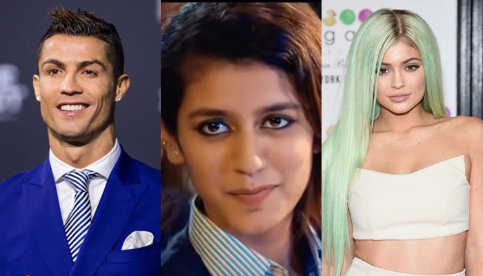 চোখের জাদুতে কুপোকাত, রোনাল্ডো, কাইলির রেকর্ডে থাবা বসালেন ভারতের প্রিয়া চোখের জাদুতে কুপোকাত, রোনাল্ডো, কাইলির রেকর্ডে থাবা বসালেন ভারতের প্রিয়া