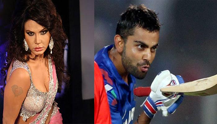 কোহলিকে প্রেমের প্রস্তাব রাখি সাওয়ান্তের কোহলিকে প্রেমের প্রস্তাব রাখি সাওয়ান্তের