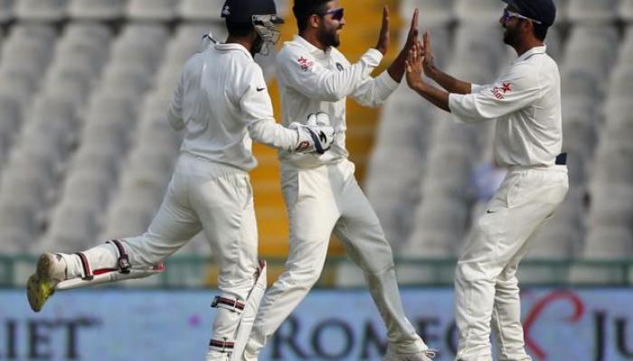 ব্যাটে রাহানে, বলে জাদেজা, দিল্লিতেও বেকায়দায় দক্ষিণ আফ্রিকা ব্যাটে রাহানে, বলে জাদেজা, দিল্লিতেও বেকায়দায় দক্ষিণ আফ্রিকা
