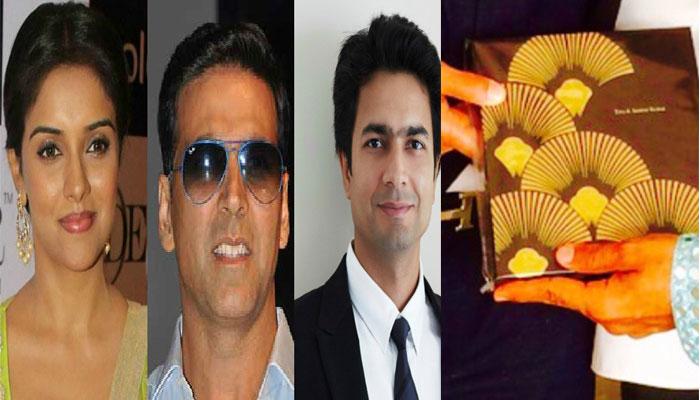 আসিন-রাহুলের বিয়ের কার্ড সামনে আনলেন ঘটক অক্ষয় আসিন-রাহুলের বিয়ের কার্ড সামনে আনলেন ঘটক অক্ষয়