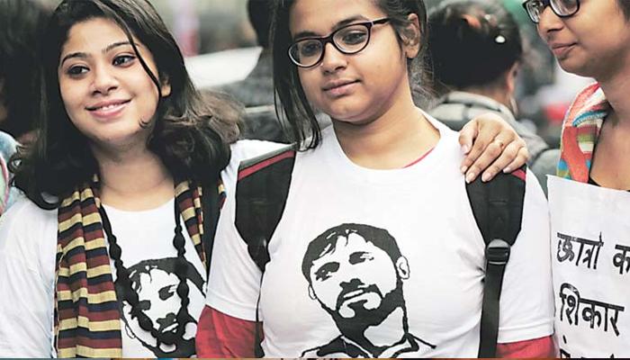 কানহাইয়া কুমারের নাম লেখা টি-শার্ট ঘিরে বিতর্ক কানহাইয়া কুমারের নাম লেখা টি-শার্ট ঘিরে বিতর্ক