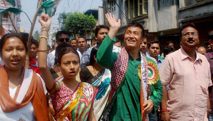 ভোটারদের নজর কাড়ছেন বাইচুং ভোটারদের নজর কাড়ছেন বাইচুং