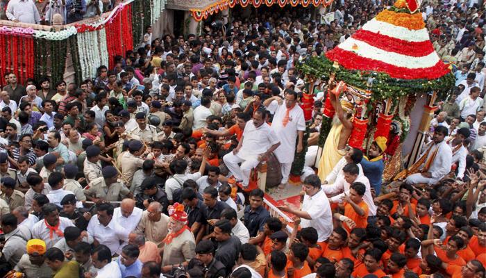 আহমেদাবাদ জুড়ে এখন কড়া নিরাপত্তা রথের জন্য আহমেদাবাদ জুড়ে এখন কড়া নিরাপত্তা রথের জন্য