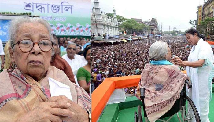 নব্বই বসন্ত পেরিয়ে চোখ বুজলেন 'হাজার চুরাশির মা' নব্বই বসন্ত পেরিয়ে চোখ বুজলেন 'হাজার চুরাশির মা'