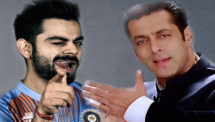 এবার একসঙ্গে মিউজিক ভিডিওতে বিরাট কোহলি আর সলমন খান! এবার একসঙ্গে মিউজিক ভিডিওতে বিরাট কোহলি আর সলমন খান!