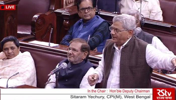 "২০০০ টাকার নোটে দ্বিগুণ দুর্নীতি হবে", রাজ্যসভায় নোট ব্যানকে কটাক্ষ সীতারামের "২০০০ টাকার নোটে দ্বিগুণ দুর্নীতি হবে", রাজ্যসভায় নোট ব্যানকে কটাক্ষ সীতারামের