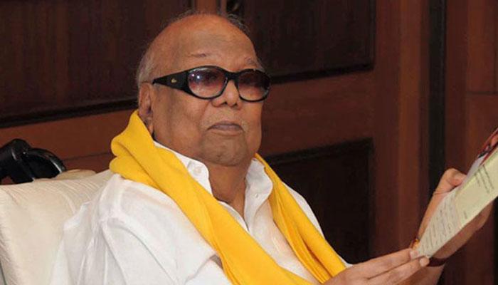 প্রবল শ্বাসকষ্ট, হাসপাতালে ভর্তি তামিলনাড়ুর ৫ বারের মুখ্যমন্ত্রী ডিএমকে প্রধান এম করুণানিধি প্রবল শ্বাসকষ্ট, হাসপাতালে ভর্তি তামিলনাড়ুর ৫ বারের মুখ্যমন্ত্রী ডিএমকে প্রধান এম করুণানিধি