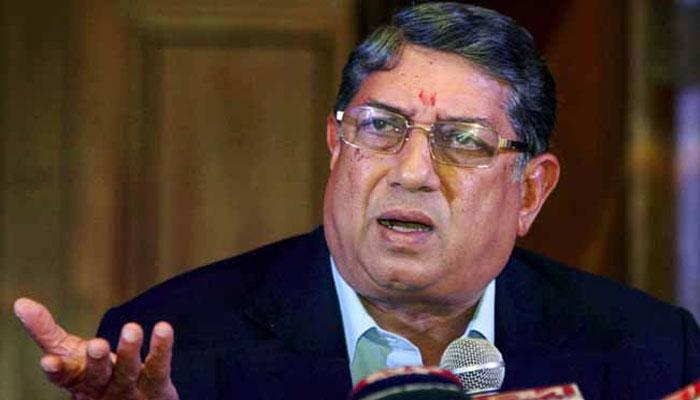 IPL-এ চেন্নাই সুপার কিংস দল নিয়ে ফেরার হুমকি দিলেন শ্রীনিবাসন IPL-এ চেন্নাই সুপার কিংস দল নিয়ে ফেরার হুমকি দিলেন শ্রীনিবাসন