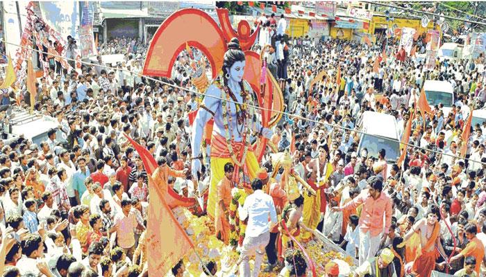 'মেরুকরণের অঙ্ক মেলাতে' কাল রাজ্য জুড়ে রামনবমী 'মেরুকরণের অঙ্ক মেলাতে' কাল রাজ্য জুড়ে রামনবমী