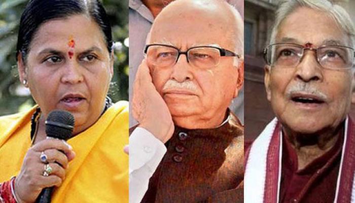 বাবরিকাণ্ডে আডবাণী, যোশী, উমা ভারতীদের 'ভাগ্য নির্ধারণে'র সম্ভবনা আজ বাবরিকাণ্ডে আডবাণী, যোশী, উমা ভারতীদের 'ভাগ্য নির্ধারণে'র সম্ভবনা আজ