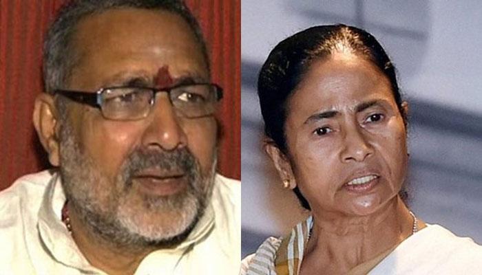 মমতার ভারতকে পাকিস্তান বানানোর স্বপ্ন কোনও দিনই পূর্ণ হবে না : গিরিরাজ সিংহ মমতার ভারতকে পাকিস্তান বানানোর স্বপ্ন কোনও দিনই পূর্ণ হবে না : গিরিরাজ সিংহ