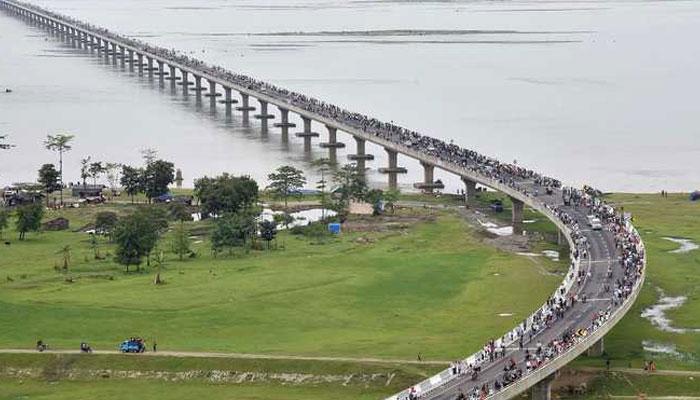অসম অরুণাচল সংযোগকারী ভূপেন হাজারিকা সেতু নিয়ে অসন্তোষ প্রকাশ চিনের অসম অরুণাচল সংযোগকারী ভূপেন হাজারিকা সেতু নিয়ে অসন্তোষ প্রকাশ চিনের