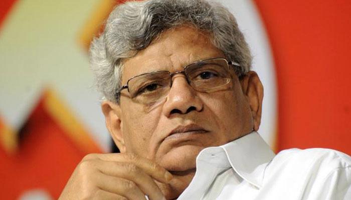বেনজির আক্রমণ, সীতারাম ইয়েচুরিকে হেনস্থার চেষ্টা দুই হিন্দুসেনা কর্মীর বেনজির আক্রমণ, সীতারাম ইয়েচুরিকে হেনস্থার চেষ্টা দুই হিন্দুসেনা কর্মীর