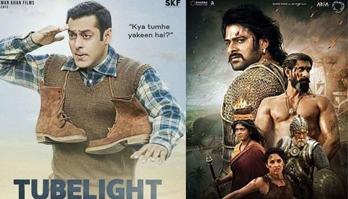 মুক্তির আগেই প্রভাসের ‘বাহুবলী ২’-কে পিছনে ফেলে দিল সলমন খানের ‘টিউবলাইট’! মুক্তির আগেই প্রভাসের ‘বাহুবলী ২’-কে পিছনে ফেলে দিল সলমন খানের ‘টিউবলাইট’!