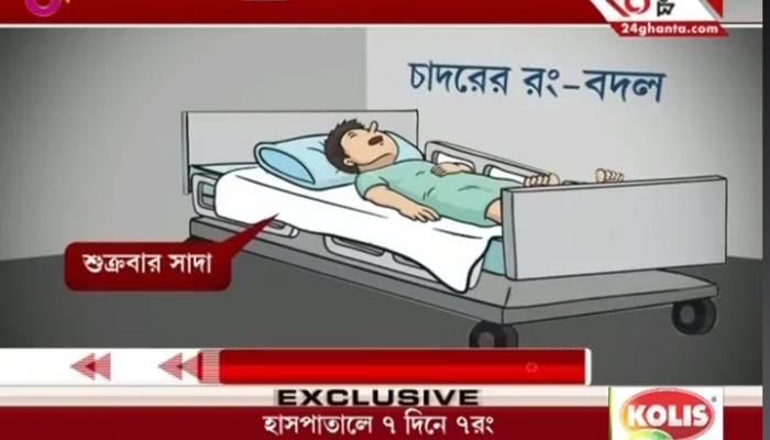 সাত দিন সাত রঙের চাদর সরকারি হাসপাতালে সাত দিন সাত রঙের চাদর সরকারি হাসপাতালে