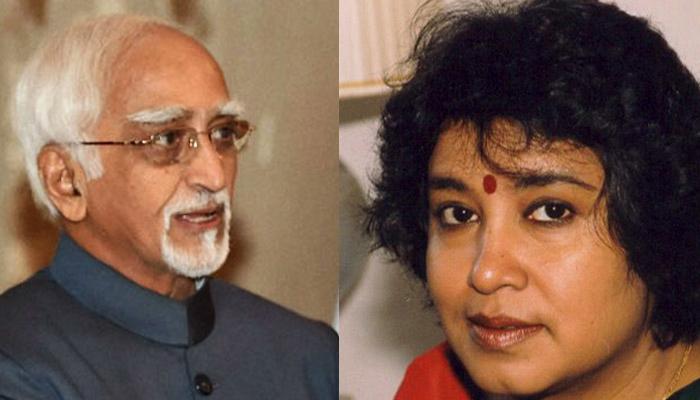 ভারতে দলিতরাও নিরাপত্তাহীনতায় ভোগে, হামিদ আনসারিকে ঠেস তসলিমার ভারতে দলিতরাও নিরাপত্তাহীনতায় ভোগে, হামিদ আনসারিকে ঠেস তসলিমার