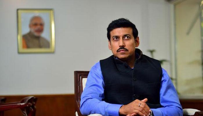 বিজয় গোয়েলের জায়গায় এবার কেন্দ্রীয় ক্রীড়ামন্ত্রী হলেন রাজ্যবর্ধন সিং রাঠোড় বিজয় গোয়েলের জায়গায় এবার কেন্দ্রীয় ক্রীড়ামন্ত্রী হলেন রাজ্যবর্ধন সিং রাঠোড়
