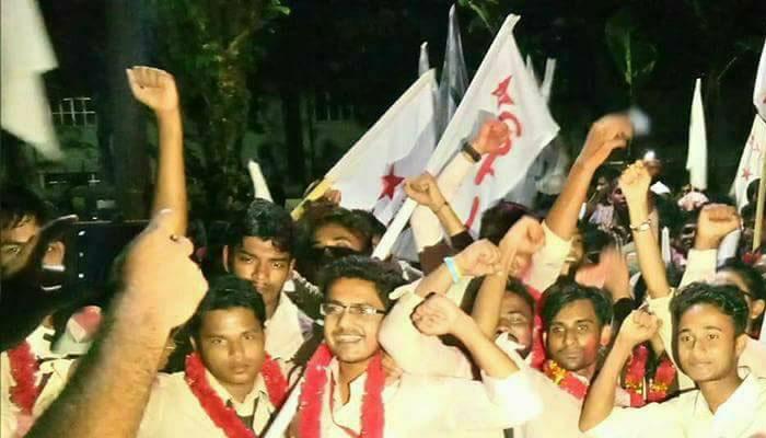 দিল্লির পর ত্রিপুরা, বাম ঝড়ে উড়ে গেল এভিবিপি দিল্লির পর ত্রিপুরা, বাম ঝড়ে উড়ে গেল এভিবিপি