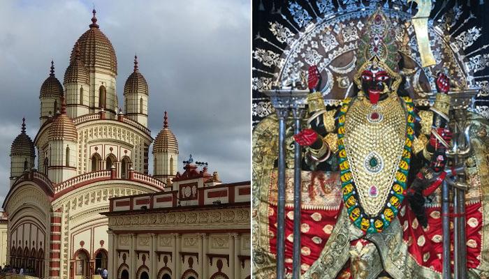 কালীপুজোর দিন রাজবেশে ভবতারিণী কালীপুজোর দিন রাজবেশে ভবতারিণী