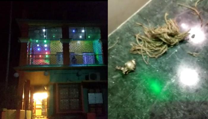 ব্যবসায়ীর বাড়িতে বোমাবাজি, আতঙ্কে পরিবার ব্যবসায়ীর বাড়িতে বোমাবাজি, আতঙ্কে পরিবার