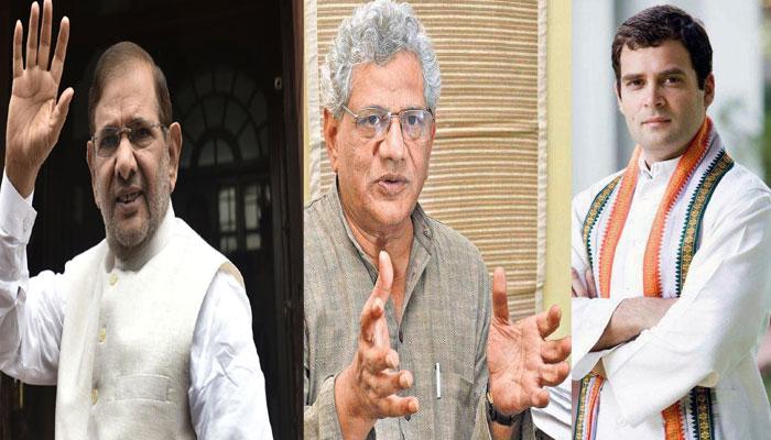 রাহুলের নৈশভোজে বিজেপির সাজানো ছক বানচালের প্রাথমিক আলোচনায় বিরোধী ঐক্যের নেতারা রাহুলের নৈশভোজে বিজেপির সাজানো ছক বানচালের প্রাথমিক আলোচনায় বিরোধী ঐক্যের নেতারা