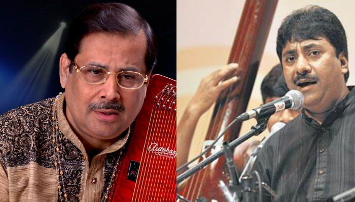 বাণীবন্দনায় পণ্ডিত অজয় চক্রবর্তী ও ওস্তাদ রসিদ খান বাণীবন্দনায় পণ্ডিত অজয় চক্রবর্তী ও ওস্তাদ রসিদ খান