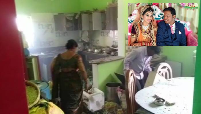 বিয়ের উপহারের বাক্স খুলতেই প্রচণ্ড বিস্ফোরণ, মৃত্যু বরের, গুরুতর আহত নববধূ বিয়ের উপহারের বাক্স খুলতেই প্রচণ্ড বিস্ফোরণ, মৃত্যু বরের, গুরুতর আহত নববধূ