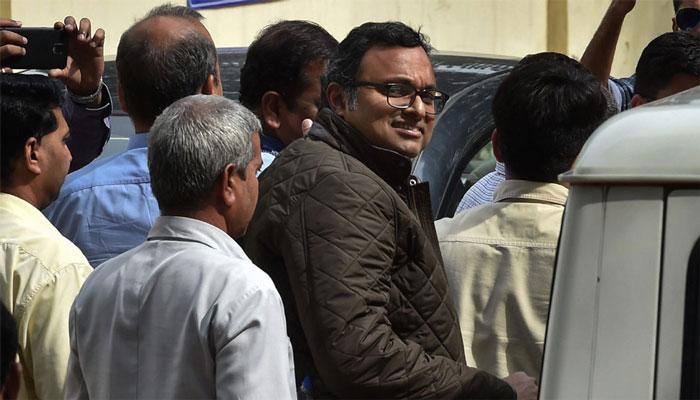 আইএনএক্স মিডিয়া দুর্নীতি মামলায় ৫ দিনের সিবিআই হেফাজত কার্তি চিদাম্বরমের আইএনএক্স মিডিয়া দুর্নীতি মামলায় ৫ দিনের সিবিআই হেফাজত কার্তি চিদাম্বরমের