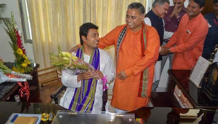 ত্রিপুরার ৯ জন মন্ত্রীর মধ্যে ৩ জনের বিরুদ্ধেই চলছে ফৌজদারি মামলা ত্রিপুরার ৯ জন মন্ত্রীর মধ্যে ৩ জনের বিরুদ্ধেই চলছে ফৌজদারি মামলা