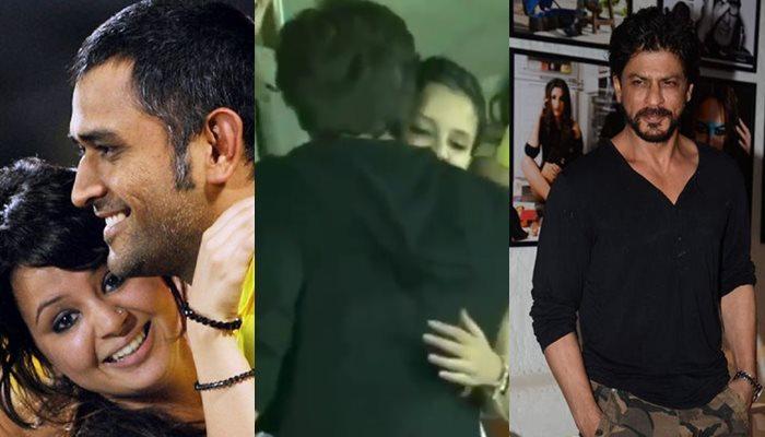 ধোনি পত্নী সাক্ষীকে স্নেহের পরশ শাহরুখের, ভাইরাল ভিডিও ধোনি পত্নী সাক্ষীকে স্নেহের পরশ শাহরুখের, ভাইরাল ভিডিও
