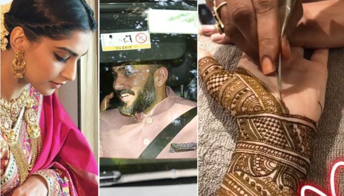 সোনমের হাতে লাগল মেহেন্দির রং, দেখুন সেই অনুষ্ঠানের ছবি সোনমের হাতে লাগল মেহেন্দির রং, দেখুন সেই অনুষ্ঠানের ছবি