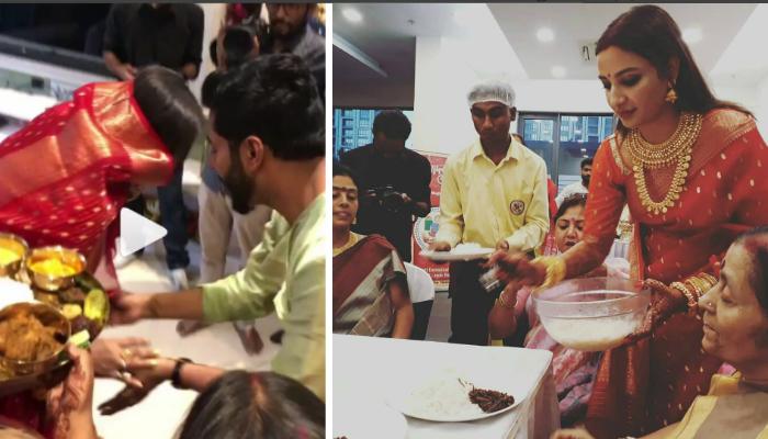 রাজের পা ছুঁলেন শুভশ্রী, দেখুন বৌভাতের অনুষ্ঠানের এই ভিডিও রাজের পা ছুঁলেন শুভশ্রী, দেখুন বৌভাতের অনুষ্ঠানের এই ভিডিও