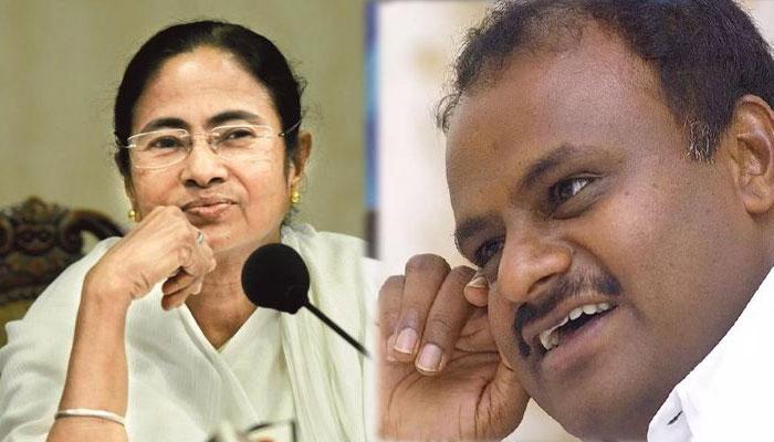 দেবগৌড়া পুত্রকে টেলিফোনে পরামর্শ মমতার দেবগৌড়া পুত্রকে টেলিফোনে পরামর্শ মমতার