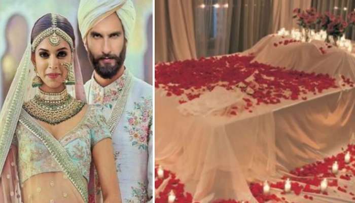 'দীপবীর'-এর বিয়ে, গোলাপে মুড়ে ফেলা হচ্ছে বিছানা! 'দীপবীর'-এর বিয়ে, গোলাপে মুড়ে ফেলা হচ্ছে বিছানা!